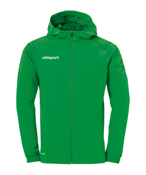 Uhlsport Goal 25 Evo Woven Kapuzenjacke Grün 06 - gruen