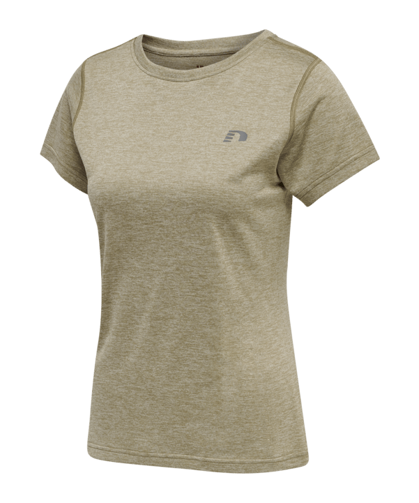 Newline Statement T-Shirt Running Damen F8220 - blau