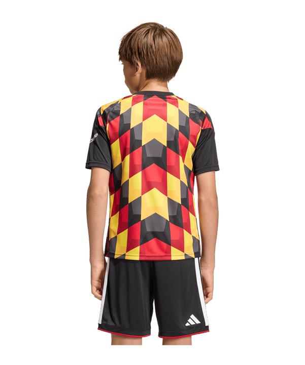 adidas DFB Deutschland Prematch Trikot Home WM 2026 Kids Schwarz - schwarz