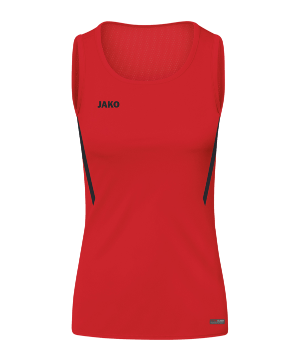 JAKO Challenge Tanktop Damen Rot Schwarz F101 - rot