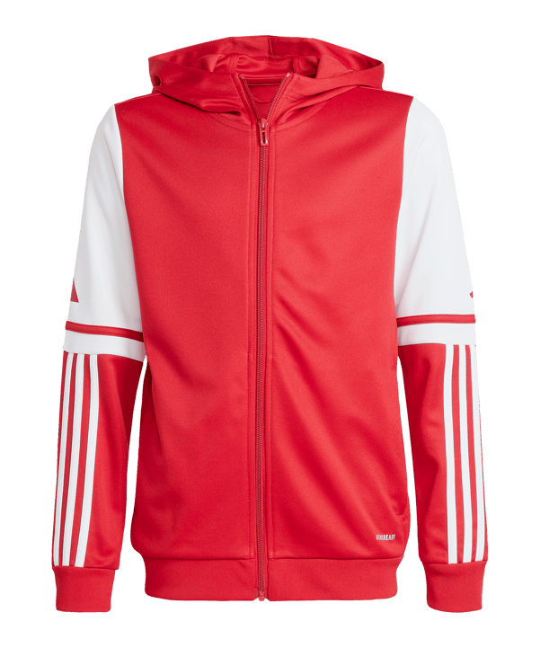 adidas Squadra 25 Kapuzenjacke Kids Rot - rot