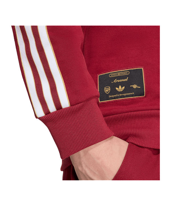 adidas FC Arsenal London Icon Sweatshirt Rot - rot
