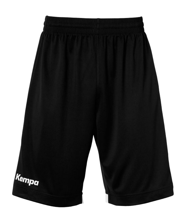 Kempa Player Long Short Schwarz Weiss F01 - schwarz