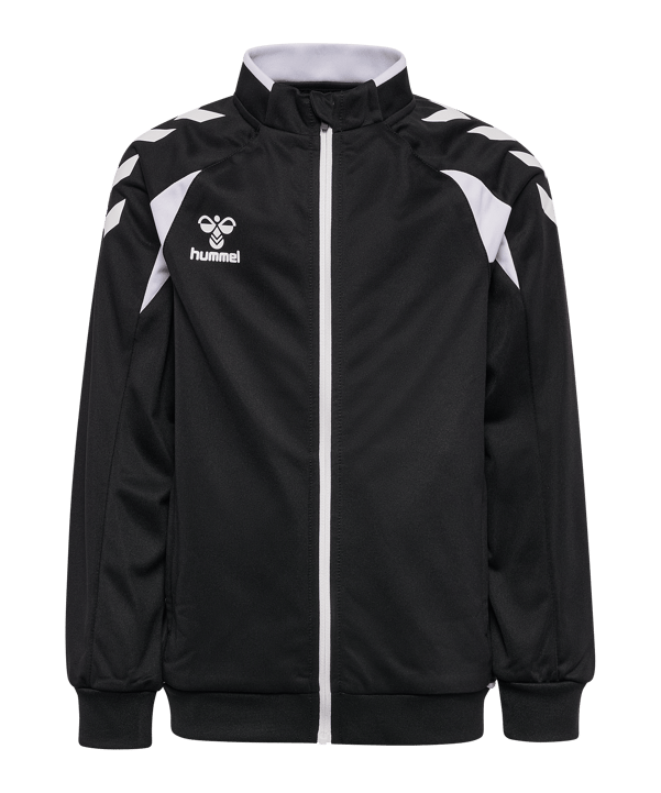 hummel Core 2.0 Track Zip Jacke Kids Schwarz F2114 - schwarz