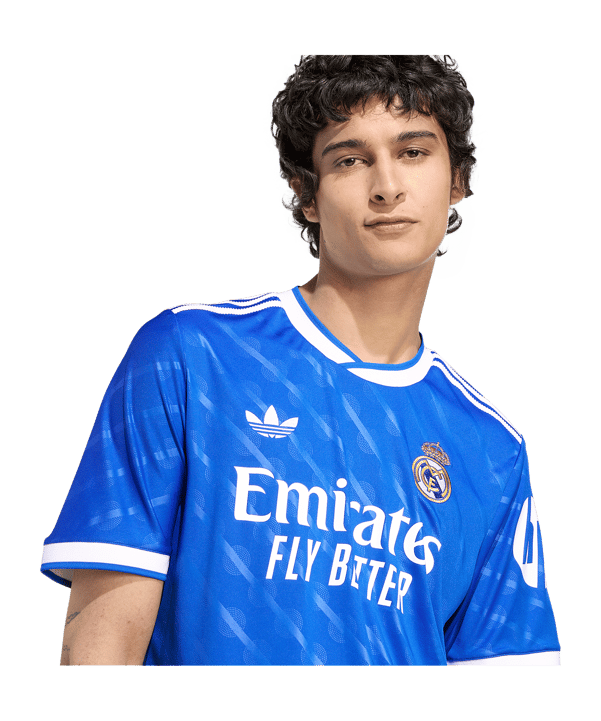 adidas Real Madrid Trikot 3rd 2025/2026 Blau - blau
