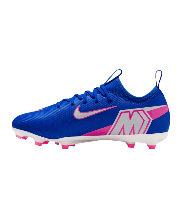 Nike Jr Air Zoom Mercurial Vapor XVI Academy FG/MG Attack Kids Blau F446 - blau