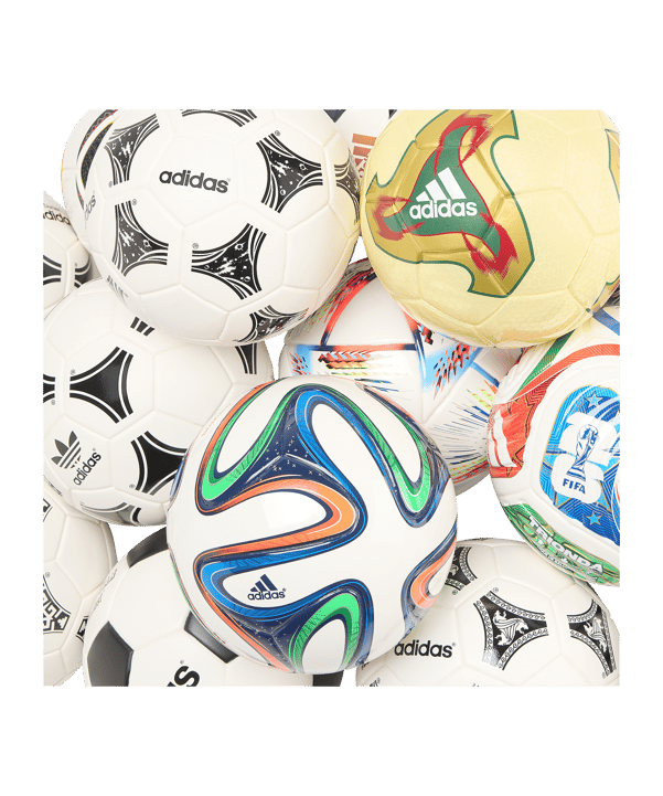 adidas FIFA World Cup Historical Set Miniball Weiß - weiss