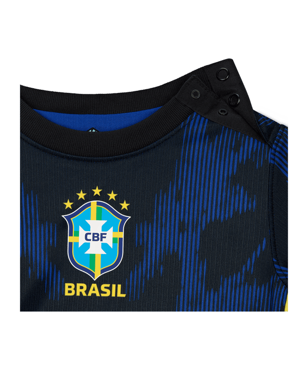Nike CBF Brasilien Trikot Set Away WM 2026 Kids Blau F417 - blau