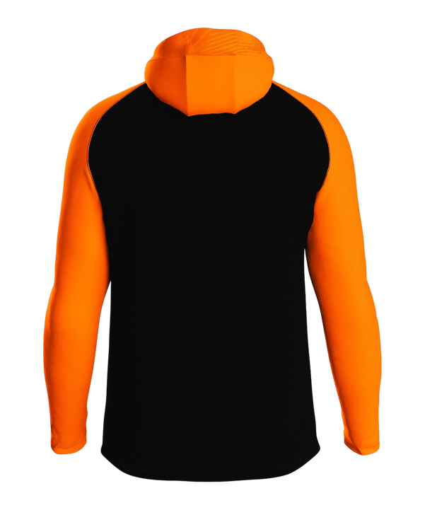 JAKO Icon Kapuzenjacke Kids Schwarz Orange F807 - schwarz