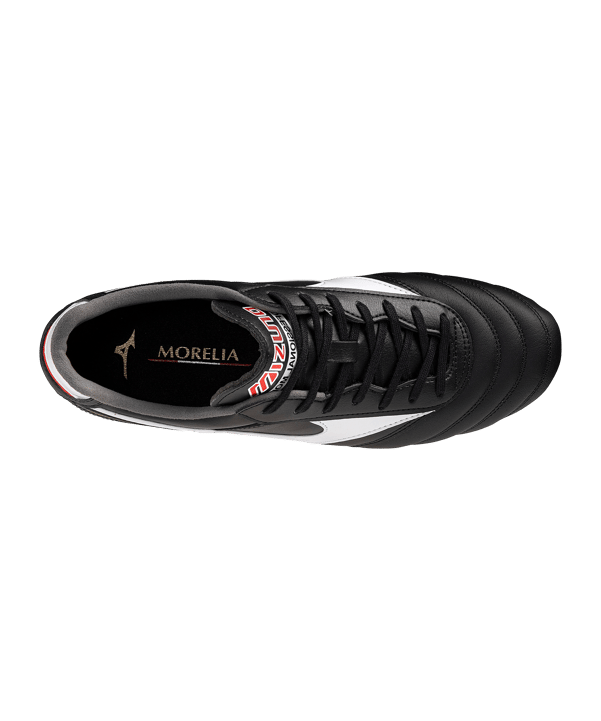 Mizuno Morelia II Pro FG Schwarz F01 - schwarz