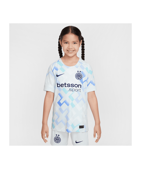 Nike Inter Mailand Trikot Away 2025/2026 Kids Weiß F497 - weiss