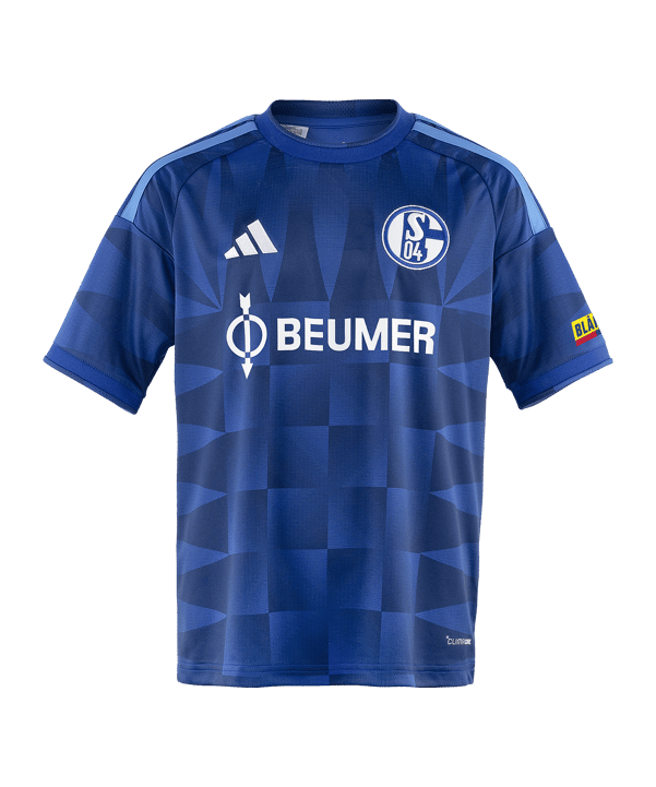 adidas FC Schalke 04 Trikot Home 2026/2027 Kids Blau - blau