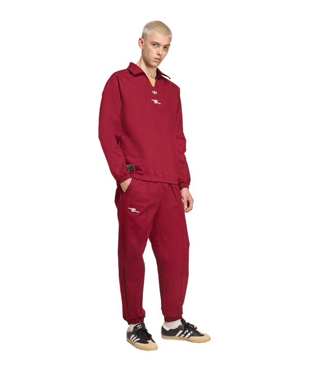 adidas FC Arsenal London Icon Drill Sweatshirt Rot - rot