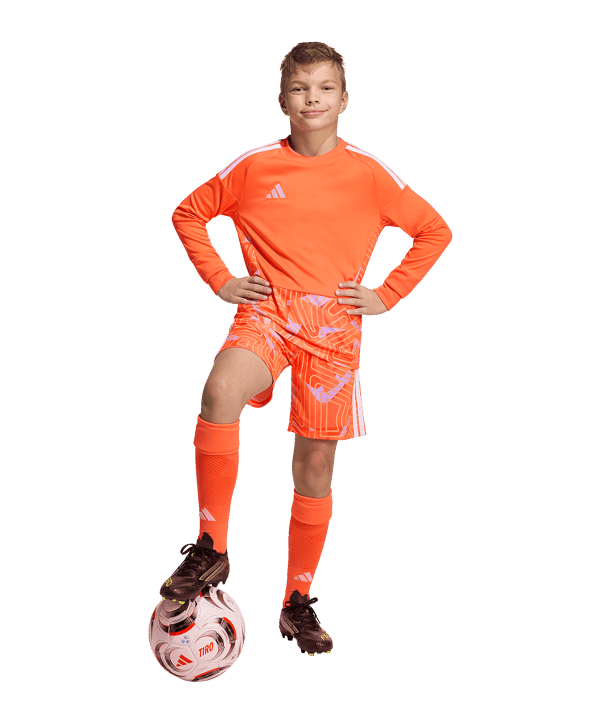 adidas Tiro 26 Torwarttrikot Langarm Kids Orange - orange