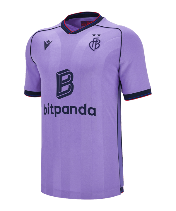 Macron FC Basel Trikot Away 2025/2026 Lila - lila