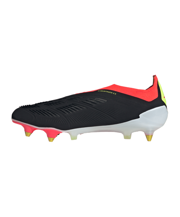 adidas Predator Elite LL SG Solar Energy Schwarz Weiss Rot - schwarz