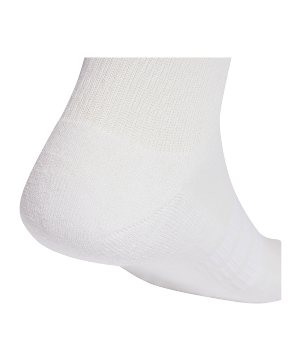adidas Crew 6er Pack Socken Weiß - weiss
