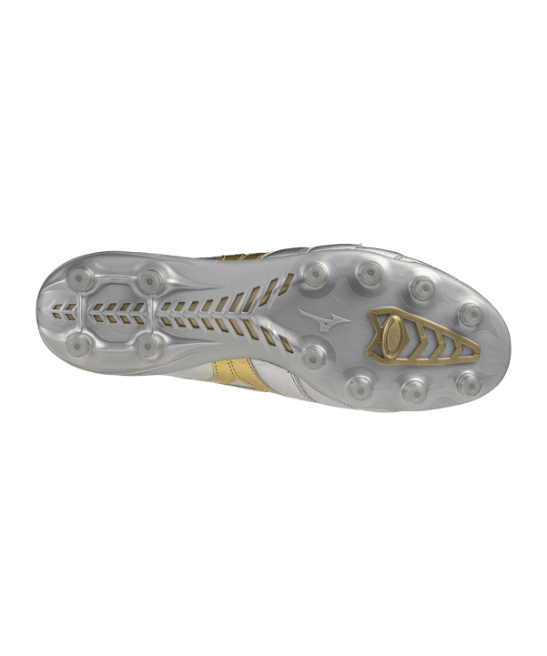 Mizuno Morelia DNA Made in Japan FG Platinum Silver Silber F04 - silber