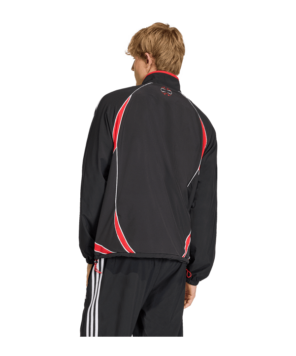adidas Originals Teamgeist Jacke Schwarz - schwarz