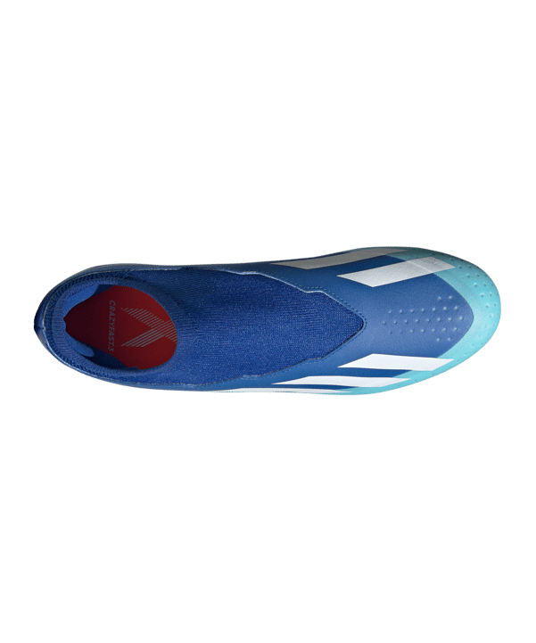 adidas X Crazyfast.3 LL FG Marinerush Blau Weiss - blau