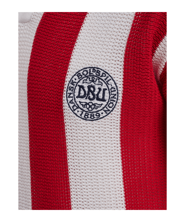 hummel DBU Dänemark Fan Knit Hemd 2026 Weiß F9160 - weiss