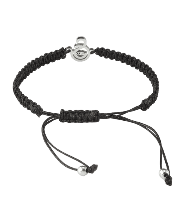 Galatasaray Istanbul Makramee Armbinde Schwarz - schwarz