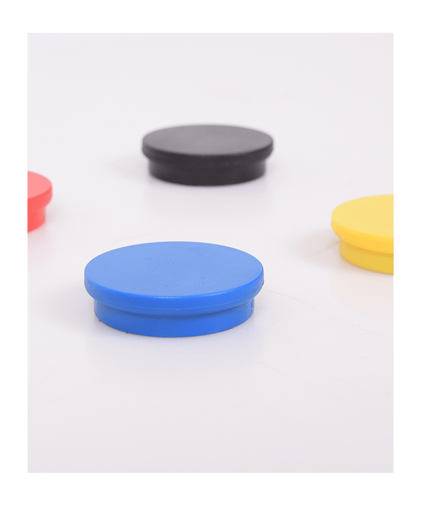 Cawila Premium Magnet Set 30mm Rot Blau - rot