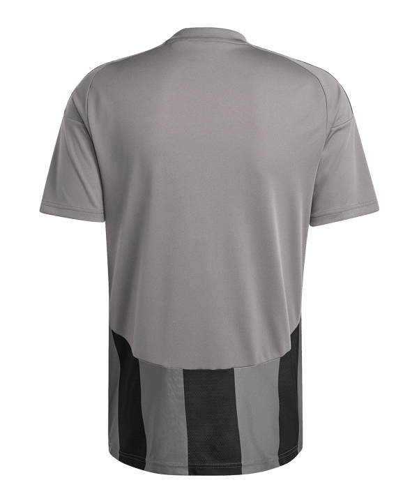 adidas Striped 24 Trikot Grau Schwarz - mehrfarbig