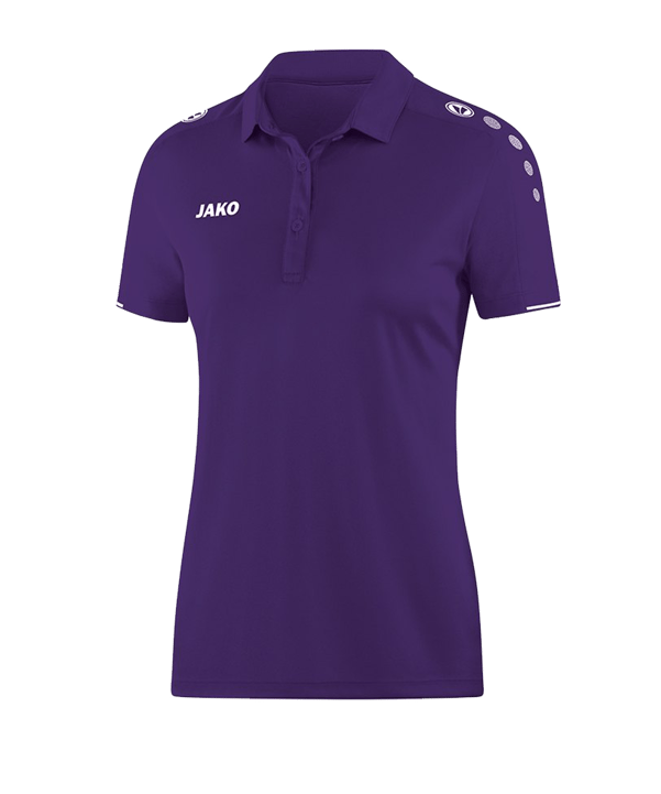 Jako Classico Poloshirt Damen Lila F10 - lila