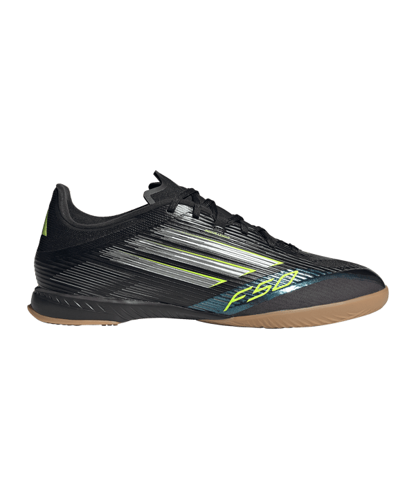 adidas F50 League IN Electric Stealth Schwarz - schwarz