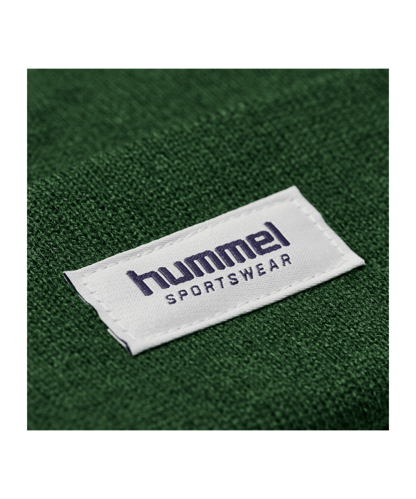 Hummel Knit Beanie Kids Grün F6195 - gruen