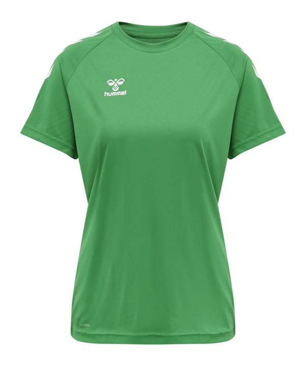 Hummel hmlCORE XK Poly T-Shirt Damen Grün F6235 - gruen