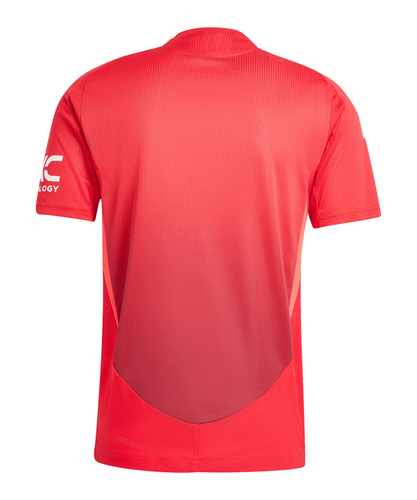 adidas Manchester United Auth. Trikot Home 2024/2025 Rot - rot