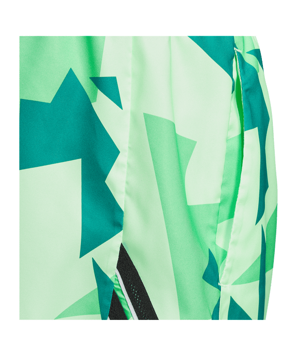 adidas Crazylite AOP 2 Short Grau - gruen