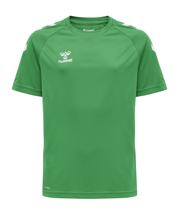 Hummel hmlCORE XK Poly T-Shirt Kids Grün F6235 - gruen