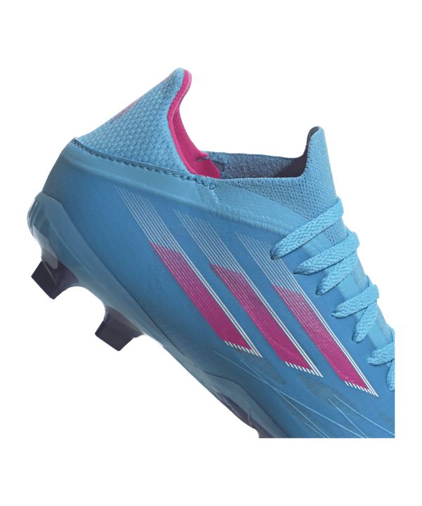 adidas X SPEEDFLOW.1 FG Sapphire Edge J Kids Blau Pink Weiss - blau