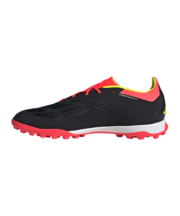 adidas Predator Elite TF Solar Energy Schwarz Weiss Rot - schwarz
