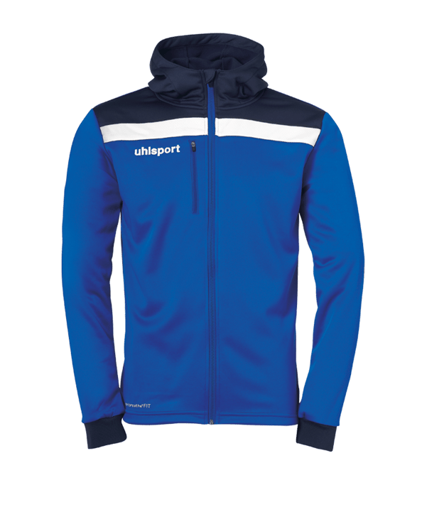 Uhlsport Offense 23 Kapuzenjacke Kids Blau F03 - blau