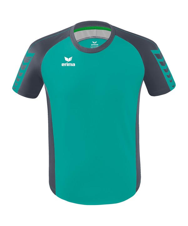 Erima Six Wings Trikot Kids Grün Grau - gruen