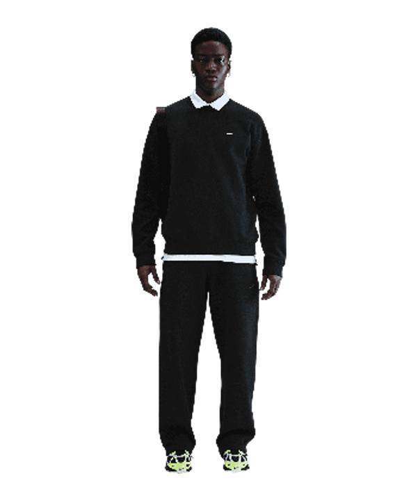 Nike Solo Swoosh OH Jogginghose Schwarz F010 - schwarz