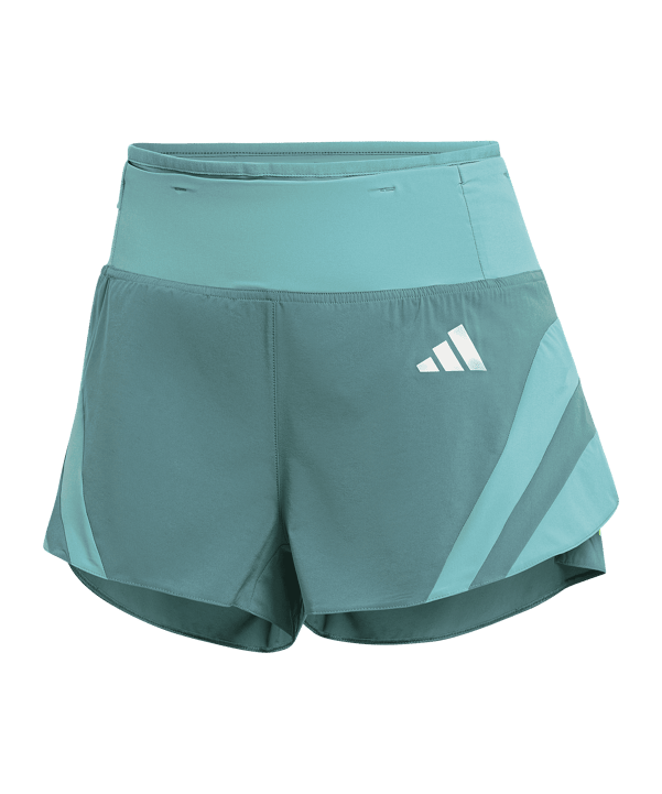 adidas Adizero Archive Short Damen Grün - gruen