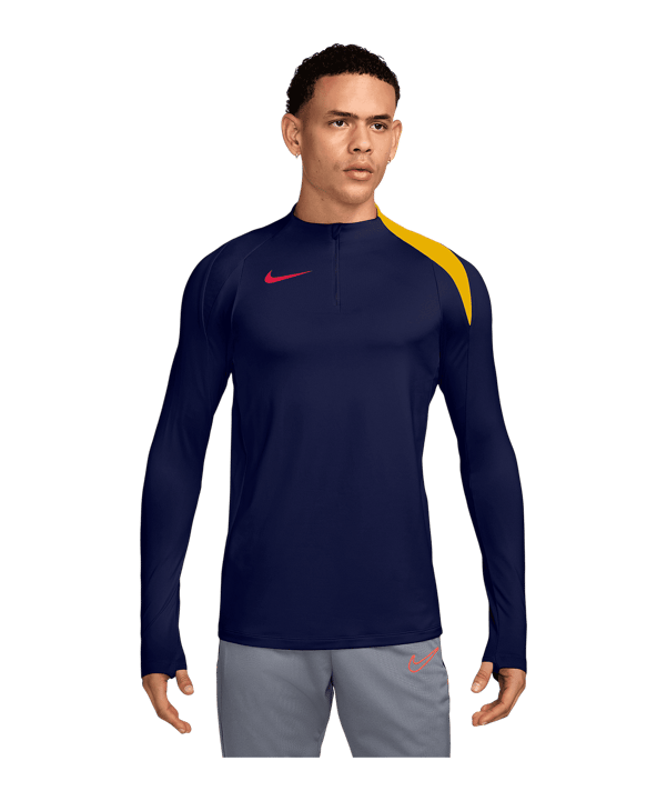 Nike Strike T90 Drill Top Sweatshirt Blau F492 - blau