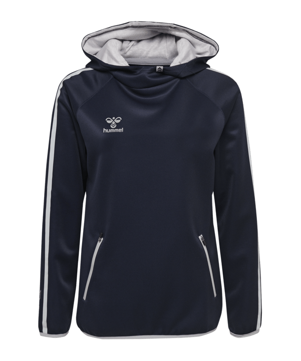 Hummel Cima Hoodie Damen Blau F7026 - blau