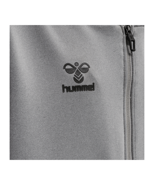 Hummel hmlCORE XK Kapuzenjacke Kids Grau F2006 - grau