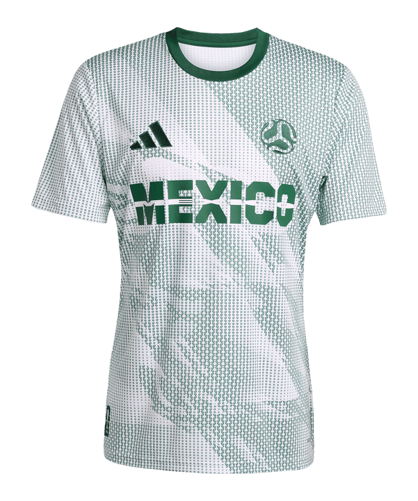 adidas Mexiko Mexico Trikot Weiß - weiss