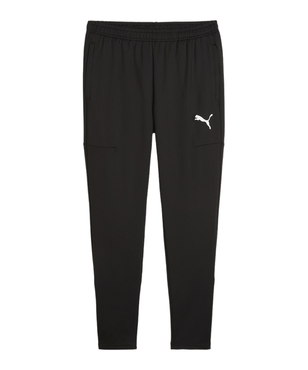 PUMA teamGOAL Slim Trainingshose Schwarz Weiss F03 - schwarz