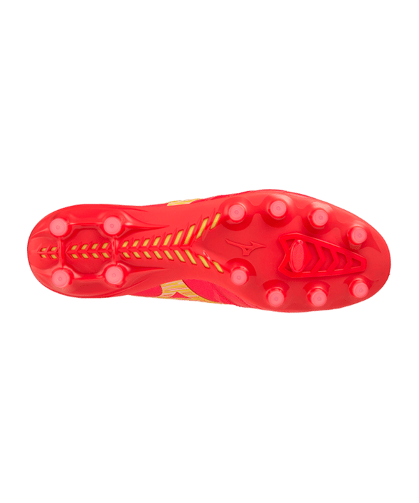 Mizuno Morelia Neo IV Made in Japan FG Release Rot Gelb F64 - rot