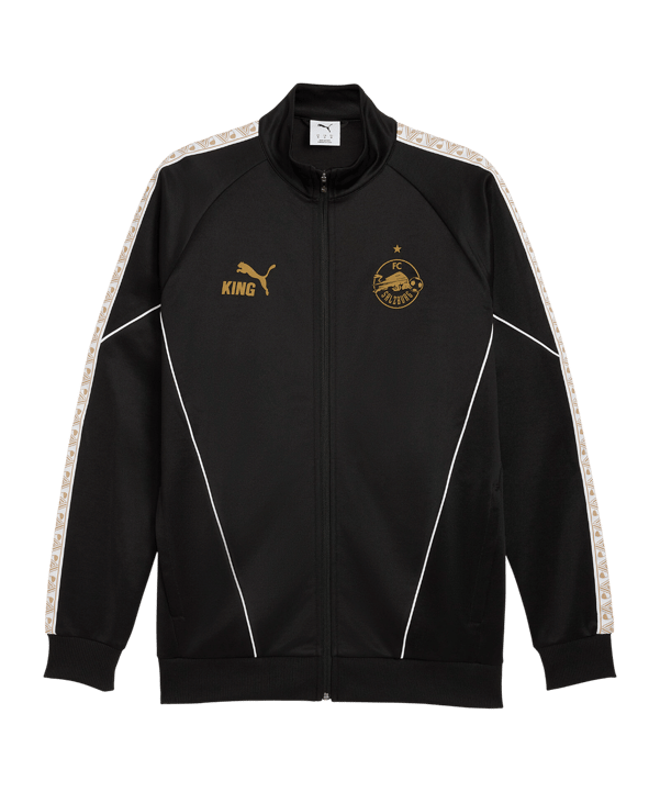PUMA Red Bull Salzburg King Anthem Jacke Schwarz F14 - schwarz