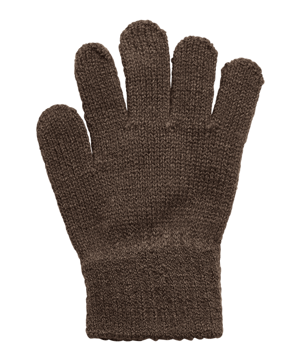 Hummel Knit 2-Pack Handschuhe Kids Braun F8029 - braun