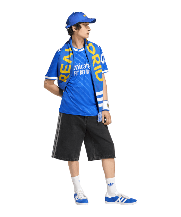 adidas Real Madrid Trikot 3rd 2025/2026 Blau - blau